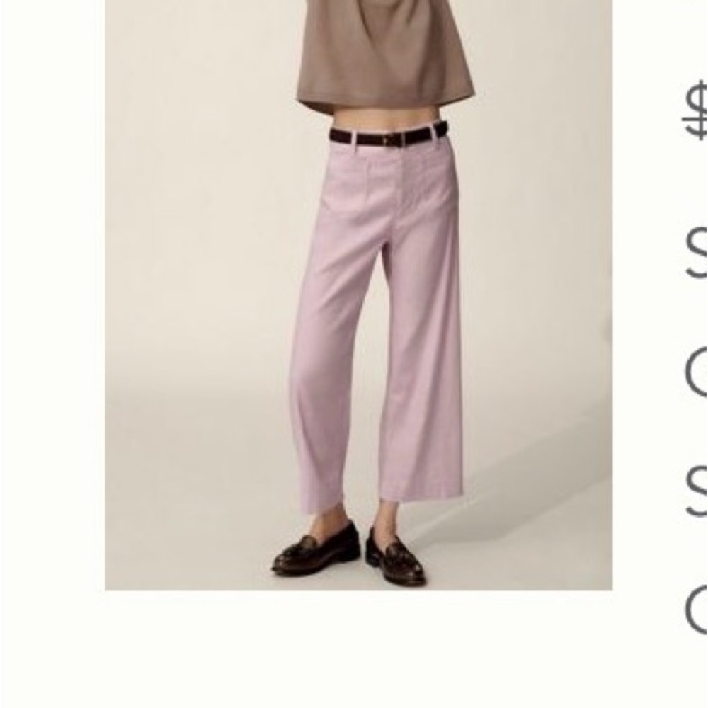 Maeve Colette linen blend petite pants – Anthropologie – 30 petite
